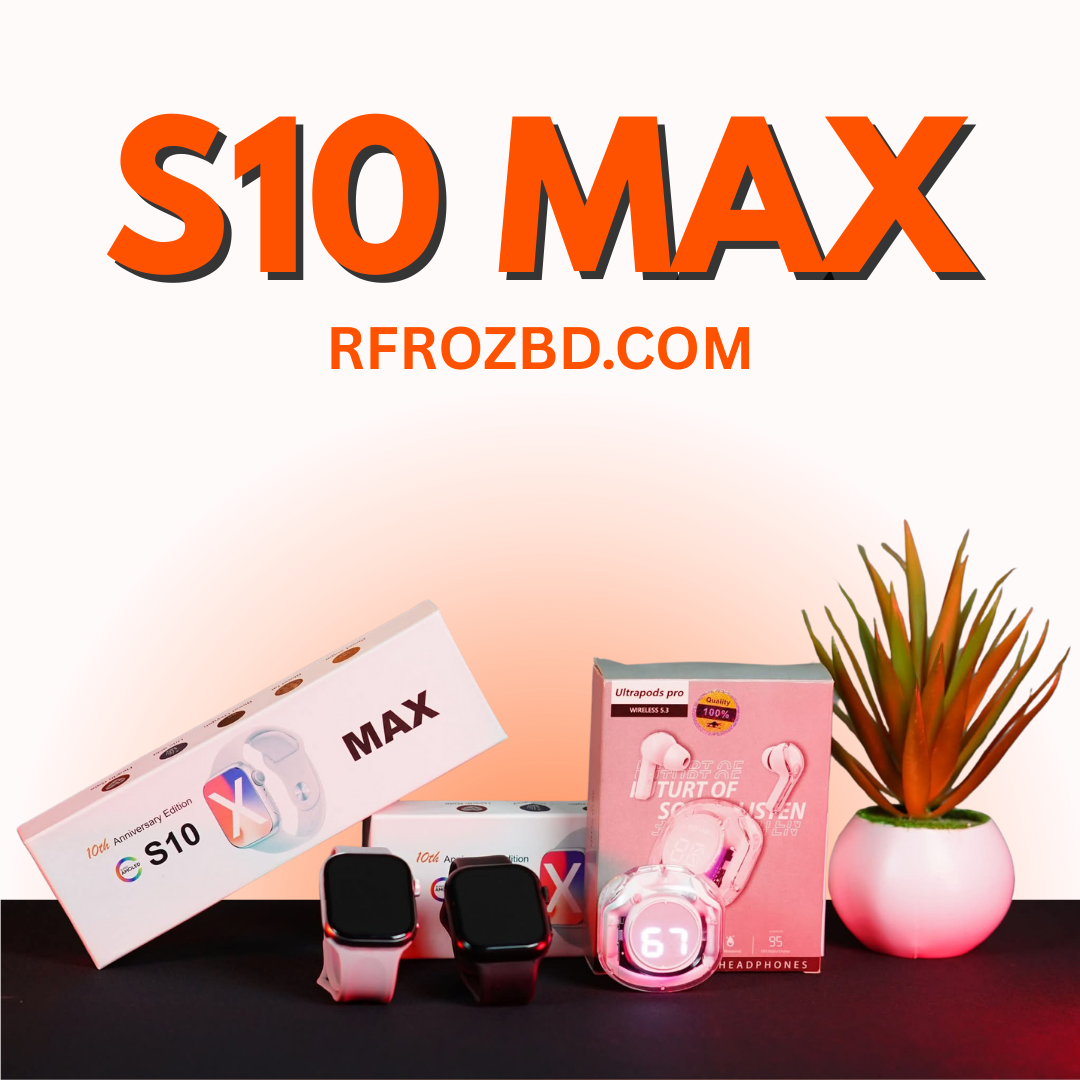 S10 Max Smartwatch Combo